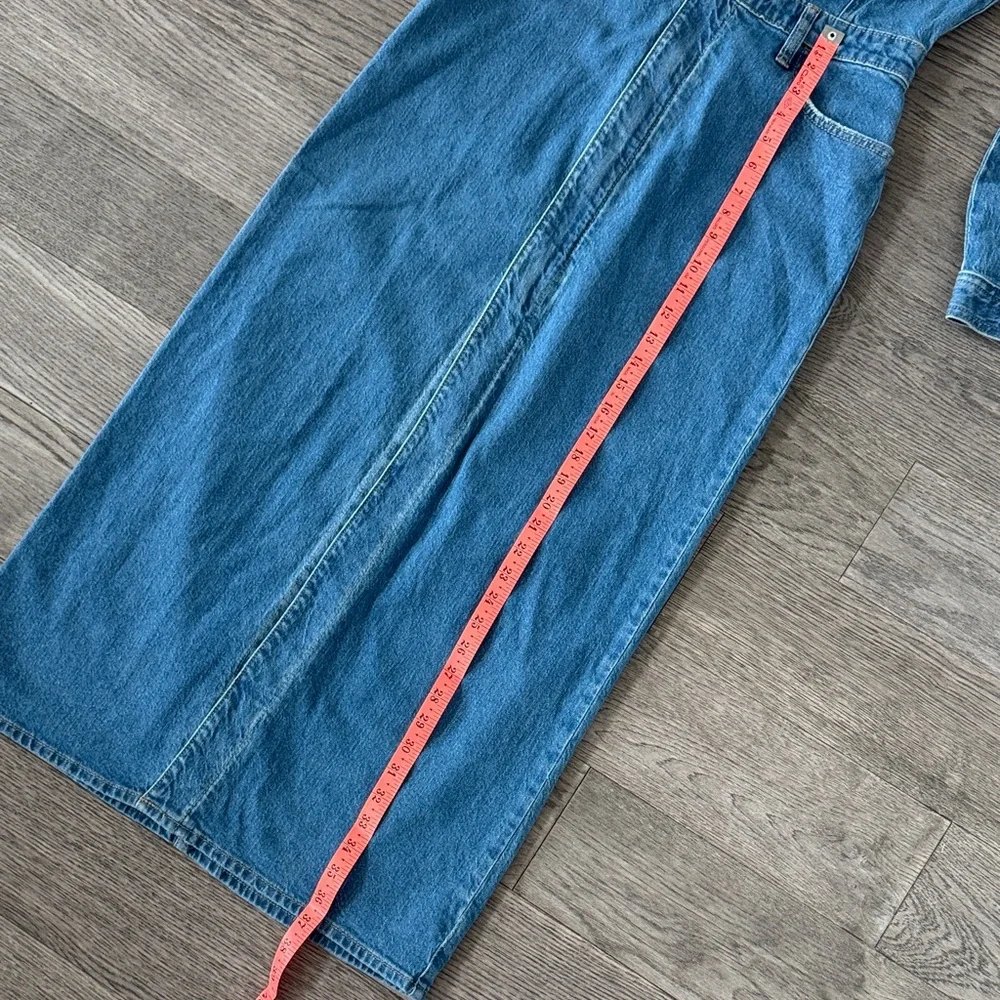 🌼UNIVERSAL THREAD🌼 NWT Blue Denim Shirt Maxi Dress, Size 4